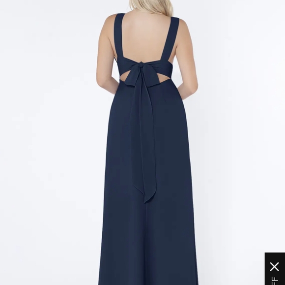 Bridesmaids dress - Dark Navy - Picture 2 of 6